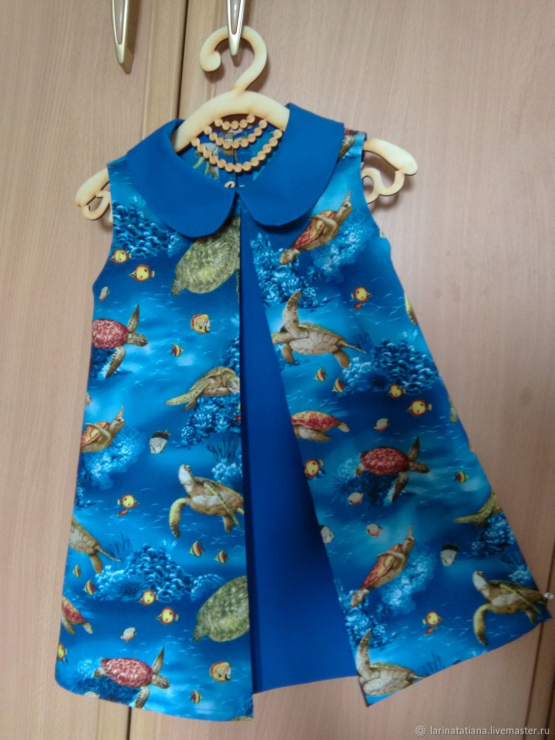 Платье для девочки "Красота подводного мира"