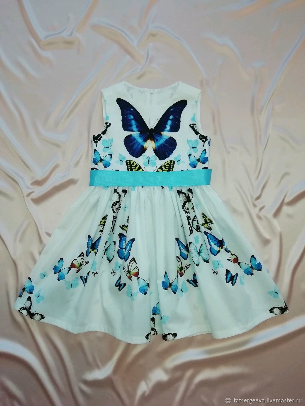 Детское платье Бабочки