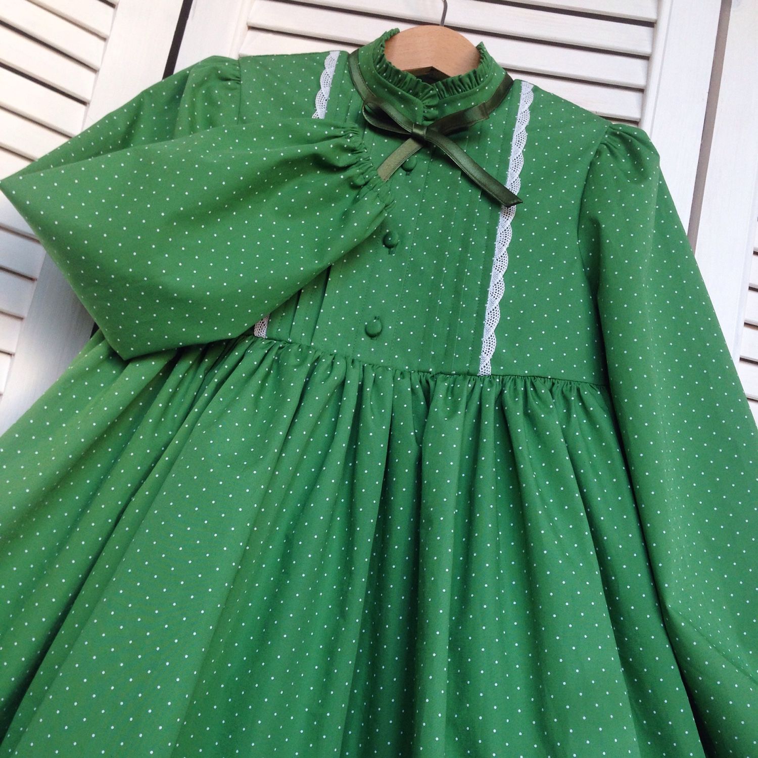 Платье Зеленое