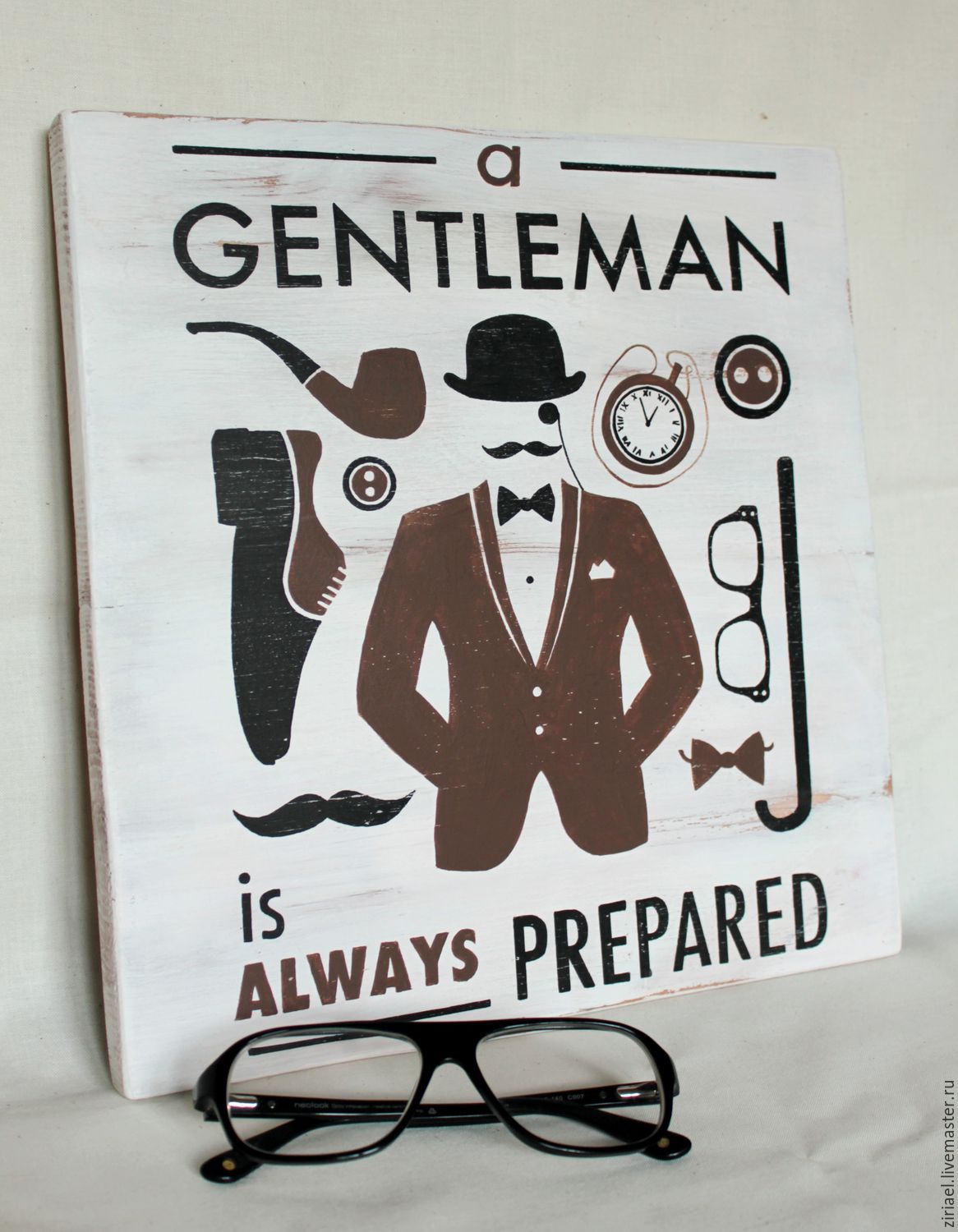 Интерьерная доска "Gentleman"