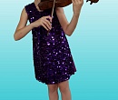 Концертное платье с пайетками Джаз