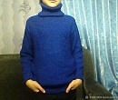 Подростковый фактурный свитер