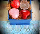 Талисман Любви с Рунами,на полудрагоценном камне в форме сердца