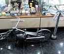 Мотоцикл custom bike чёпер байк скульптура для интерьера