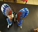 Бабочки для интерьера скульптуры из металла
