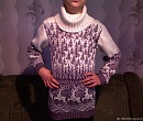 Детский свитер в скандинавском стиле 