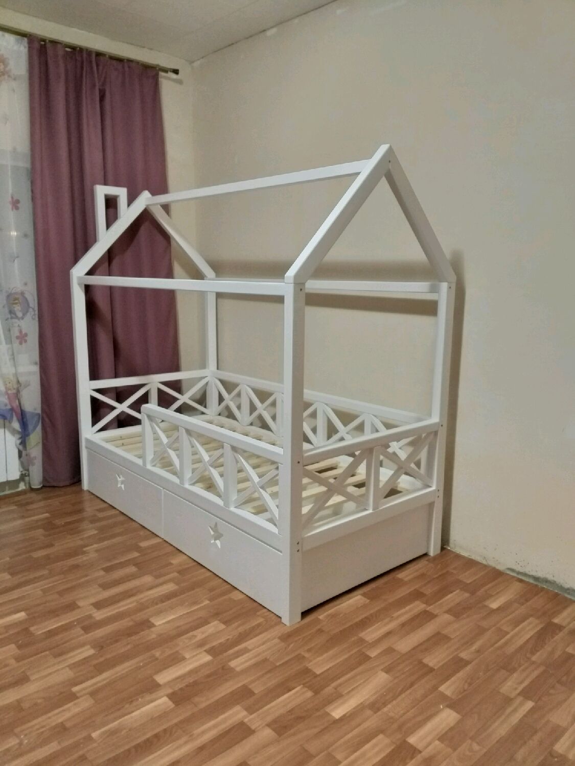 Детская кровать домик N17
