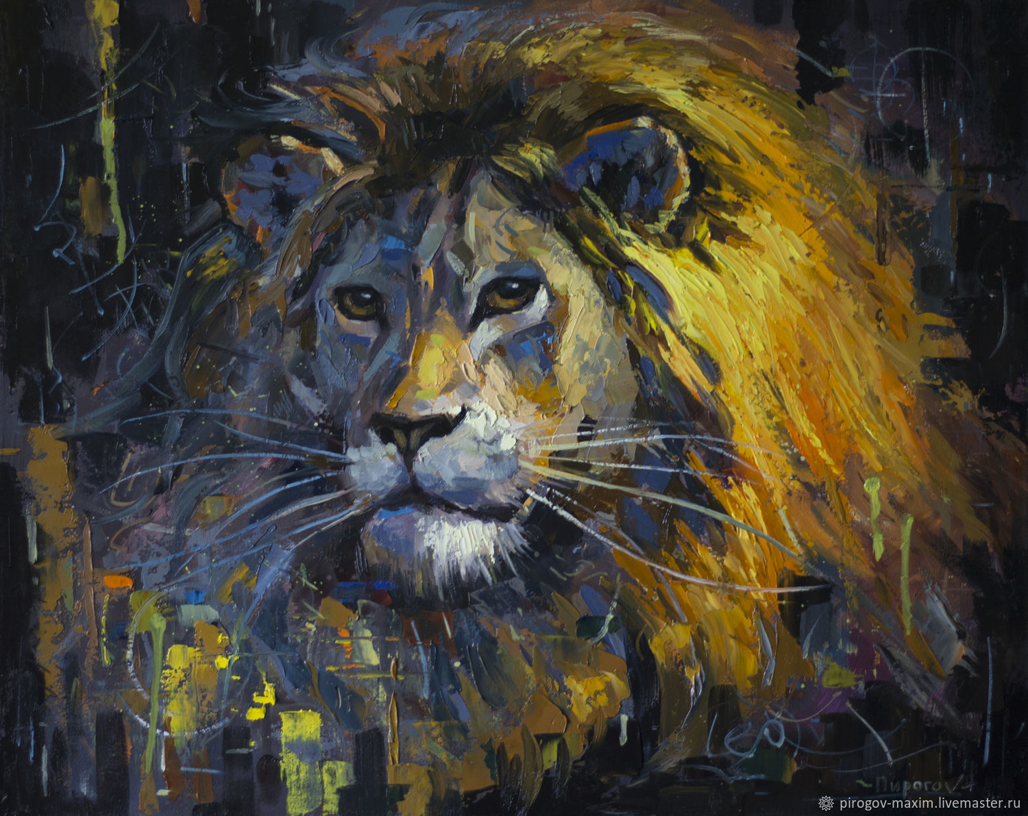 Картина со львом. Лев. Купить картину со львом. Картины со львом