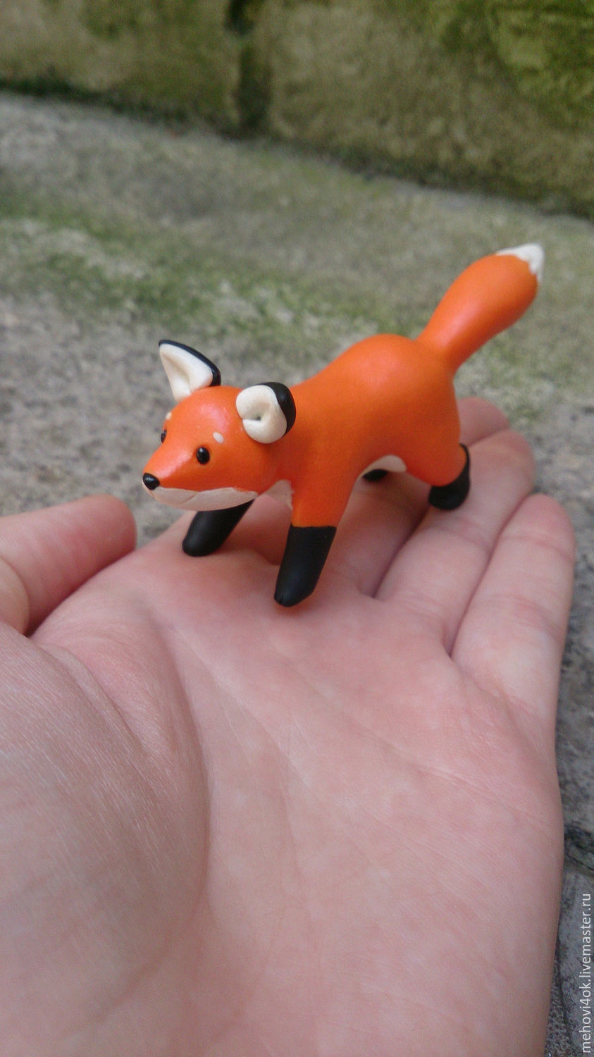 Фигурка лиса "Stupid Fox" , фигурка на торт, статуэтка
