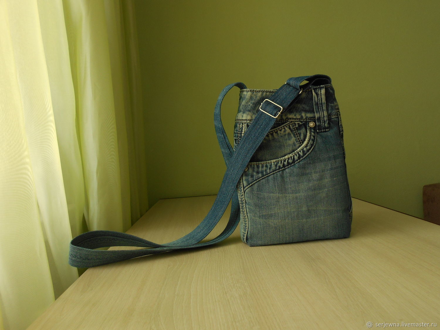 Женская джинсовая сумочка Дольче