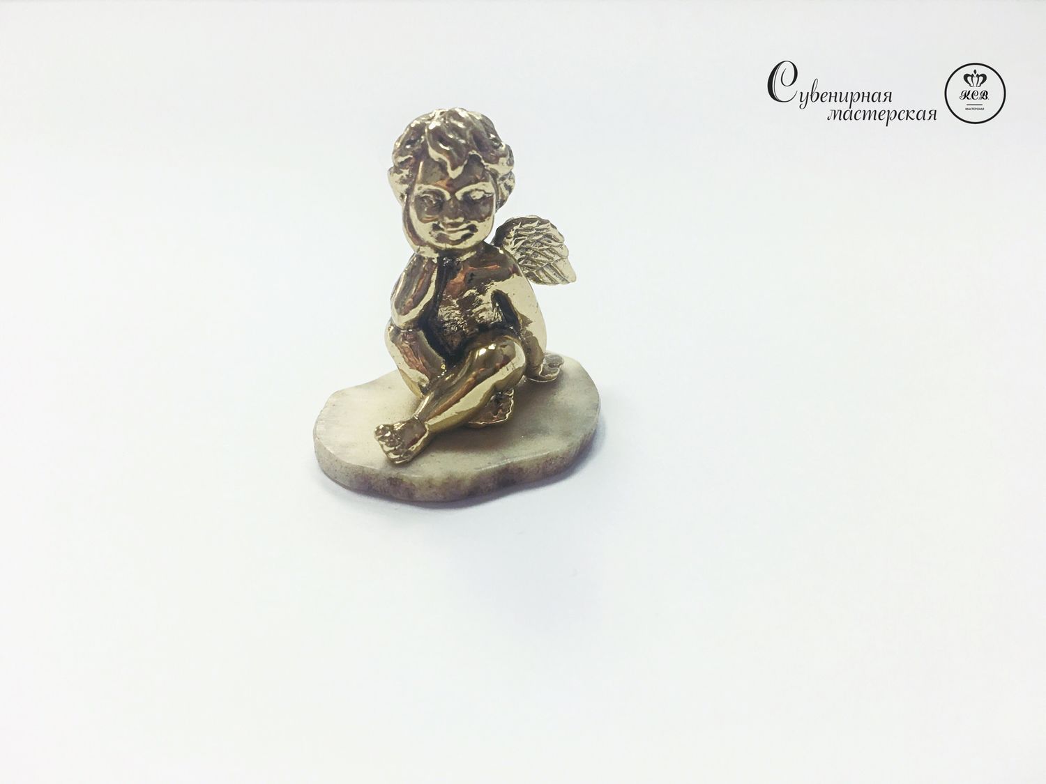 Бронзовая статуэтка Ангел (миниатюра)