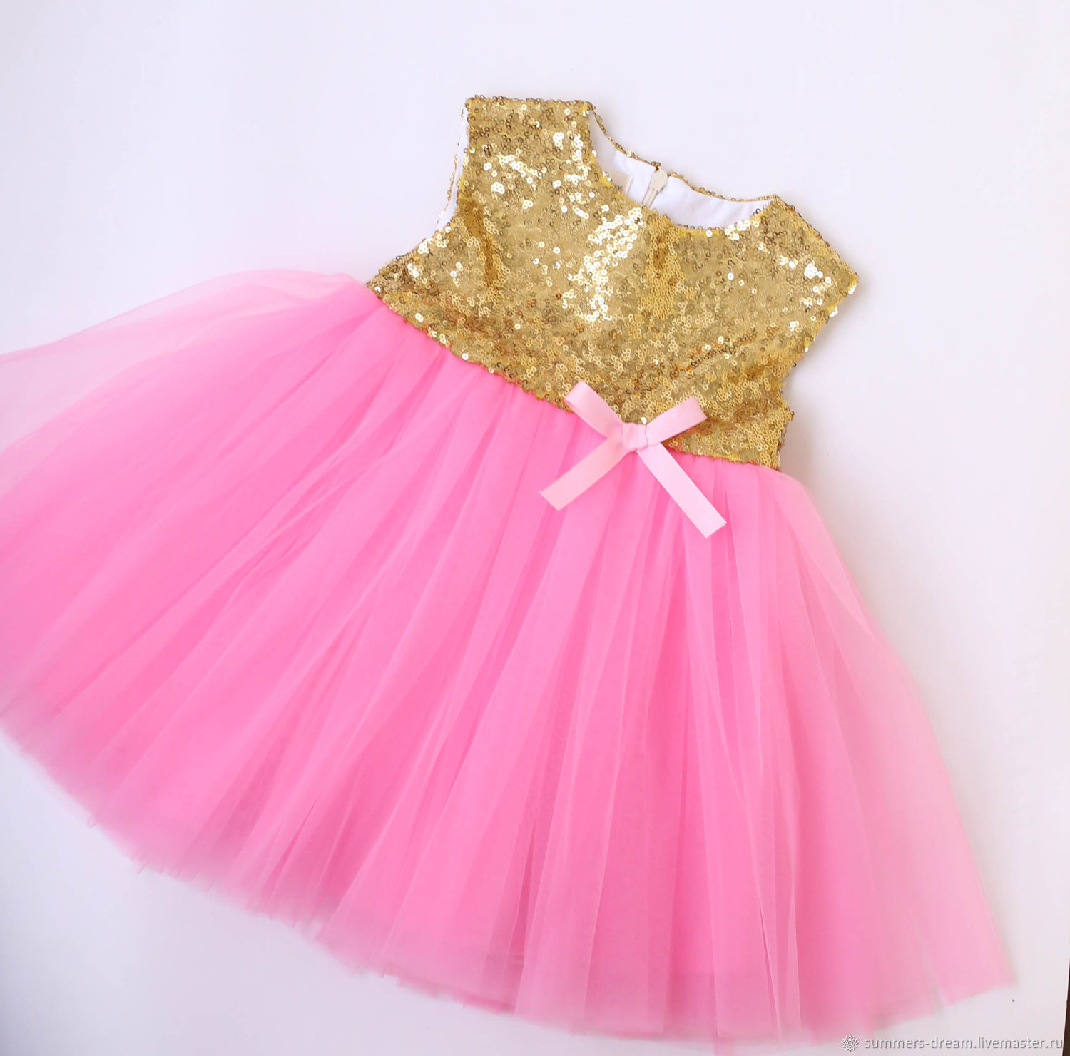 Детское нарядное платье Flamingo