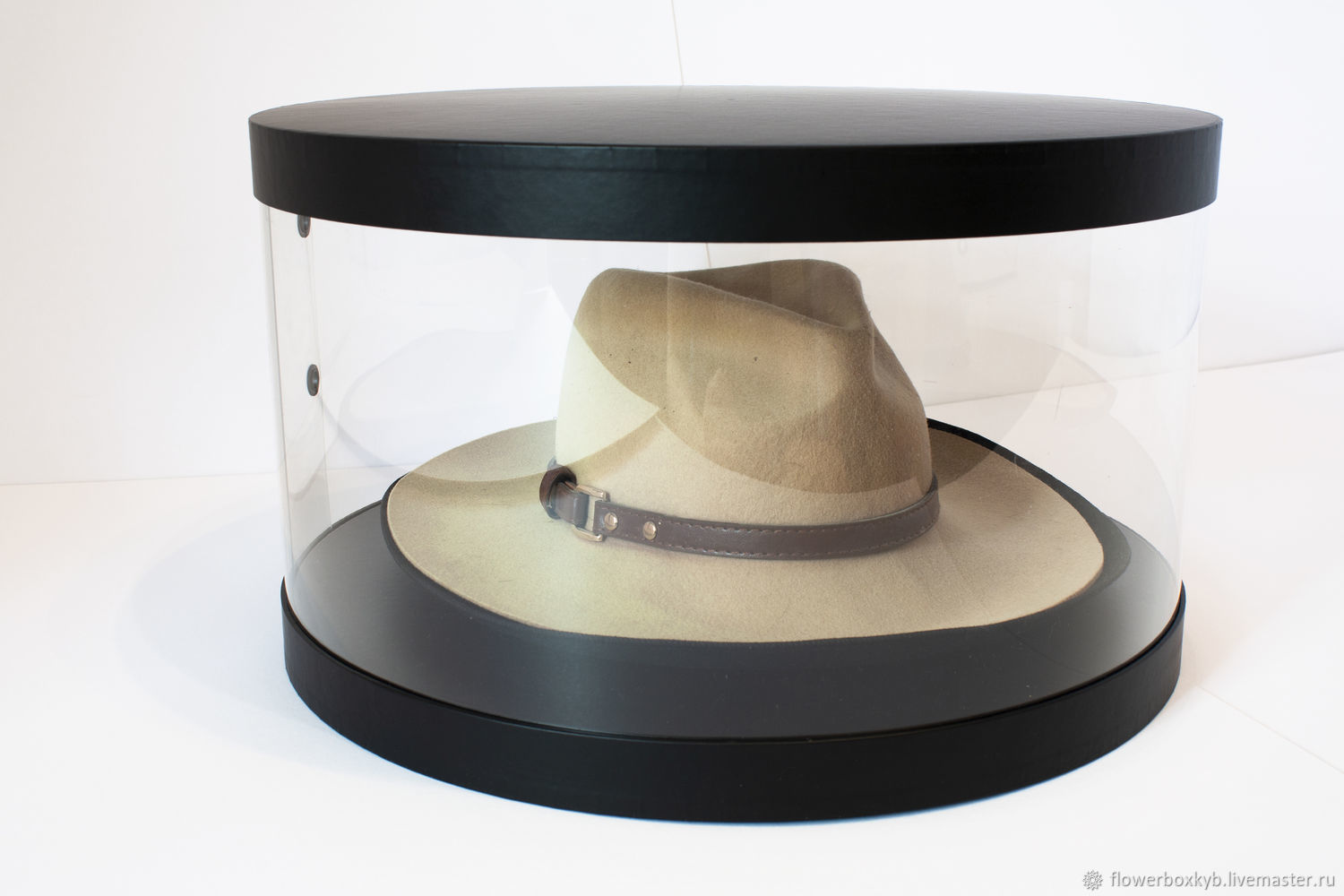 11 Прозрачная шляпная коробка для хранения шляп