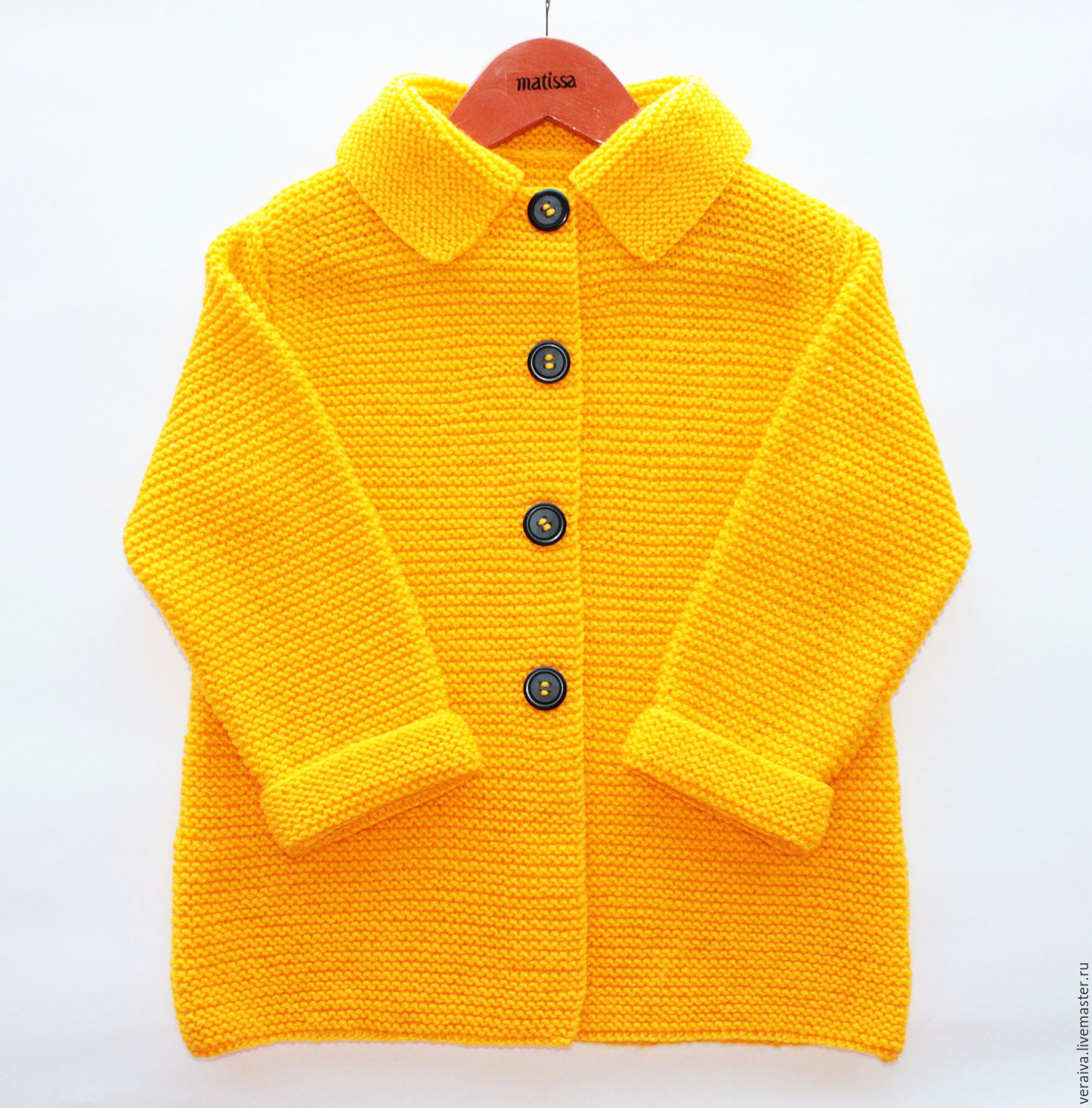 Желтое летнее пальто для девочки (продано)