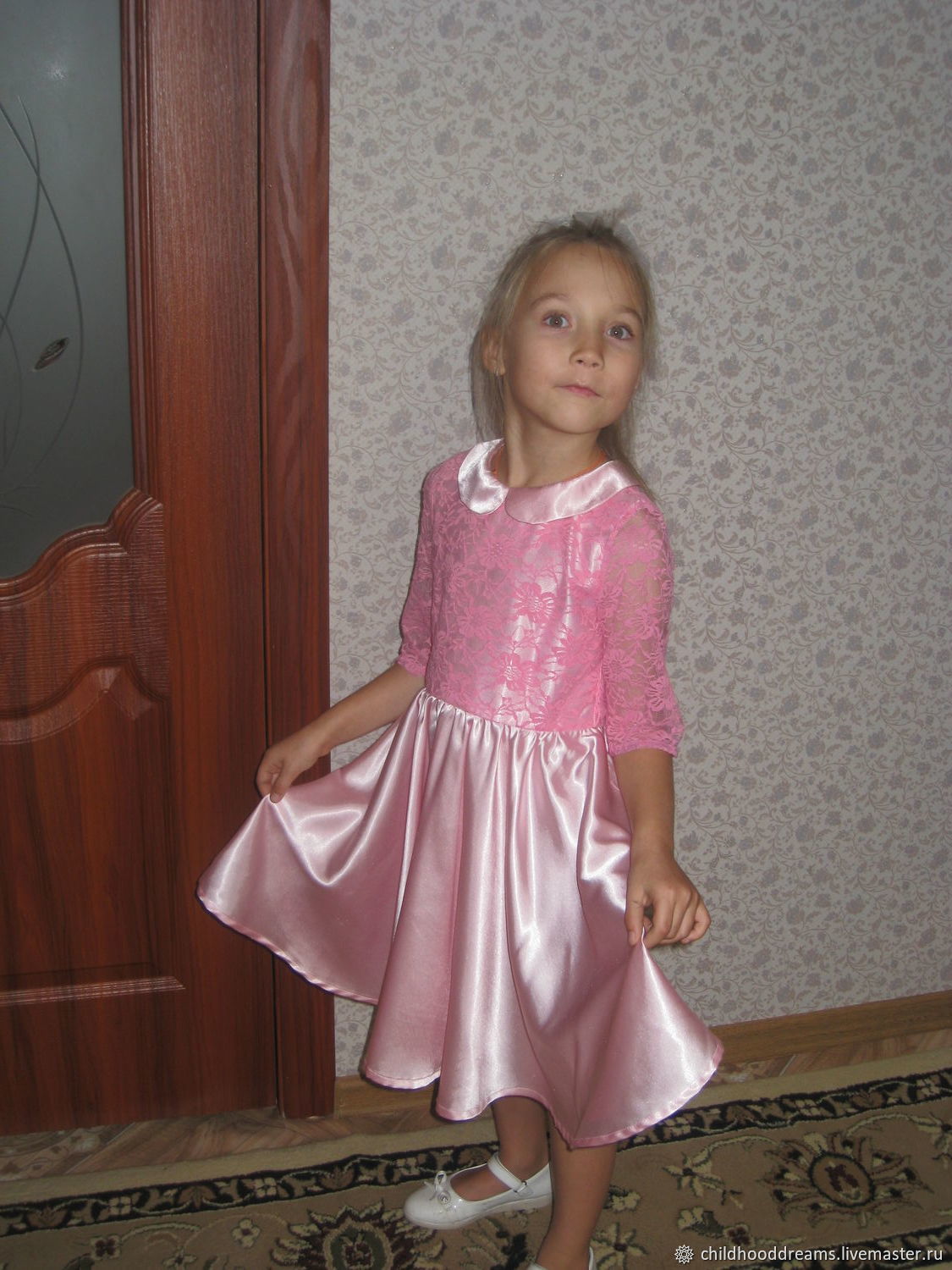 Детское платье "Розовые мечты"