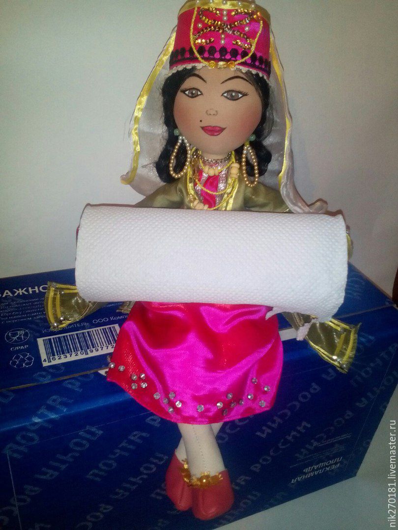 кукла-держатель для бумаги "Армяночка"