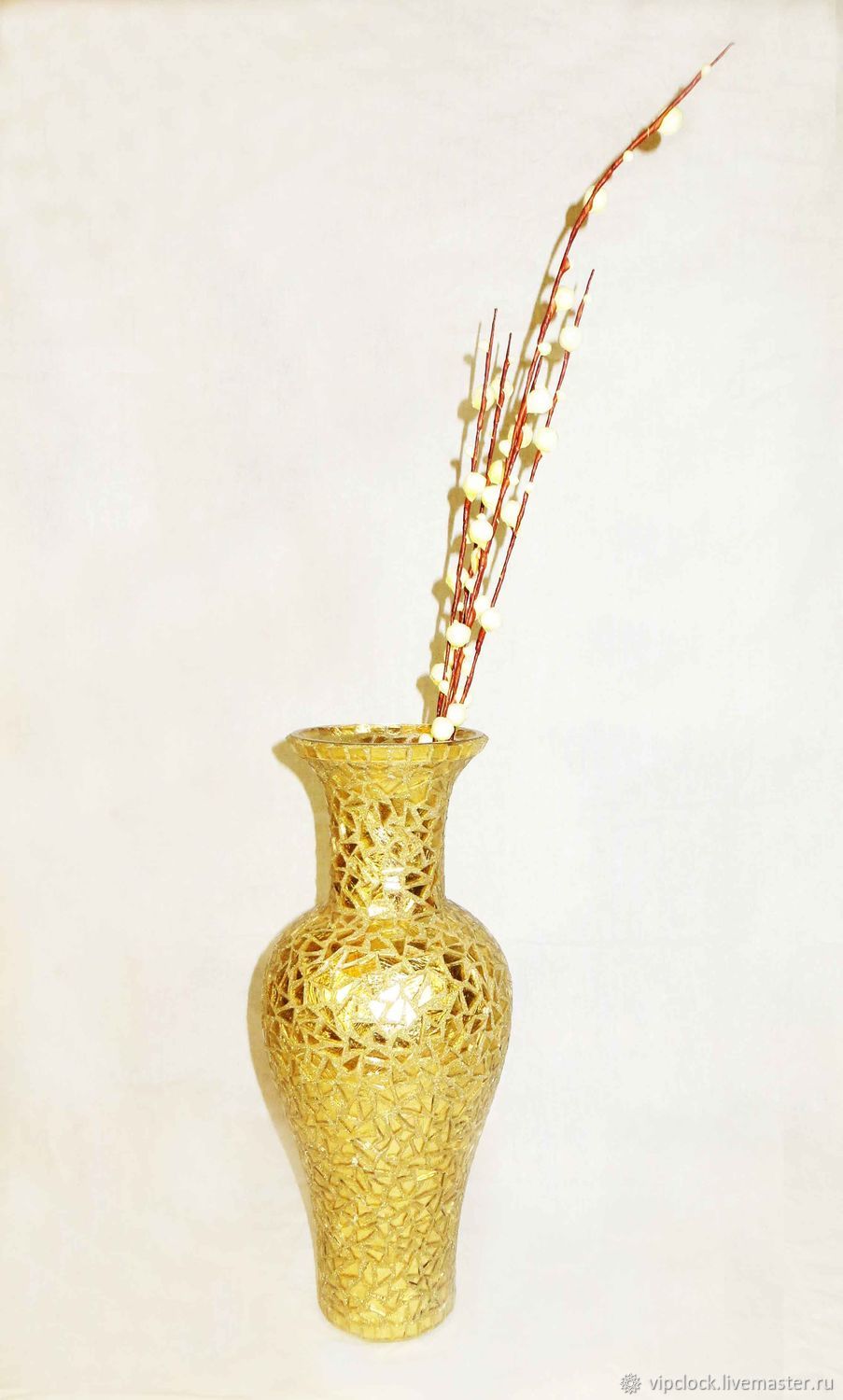 Ваза из золотой мозаики "Золото Византии"