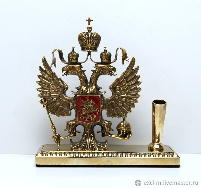 Письменный прибор Герб России