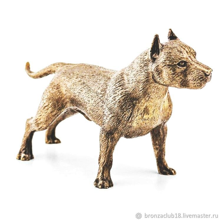 Статуэтка собака «Стаффордширский терьер»