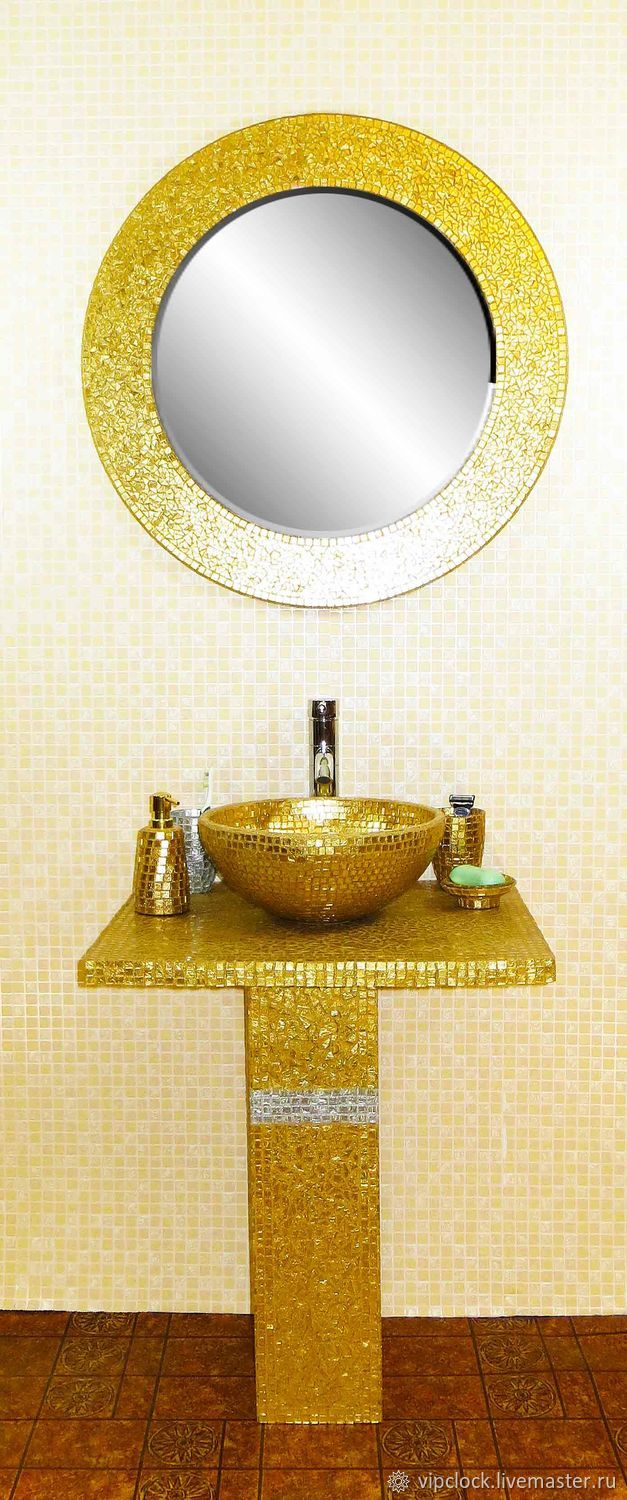 Комплект мебели для ванной "Золото Флоренции"