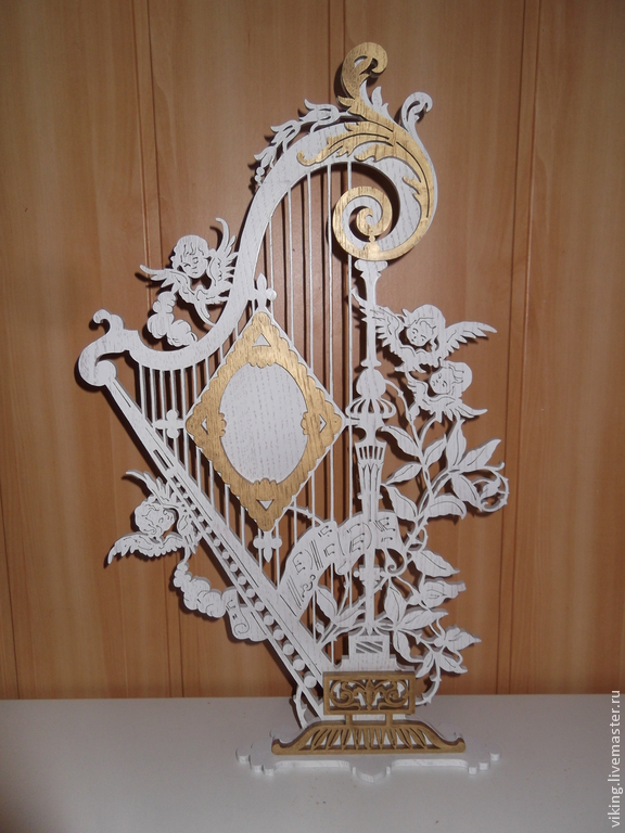 Фоторамка "Lyre frame with angels" (FS)