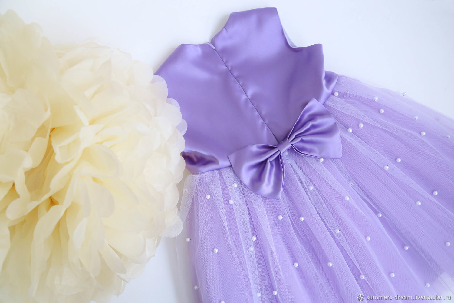 Нарядное платье для девочки Lilac