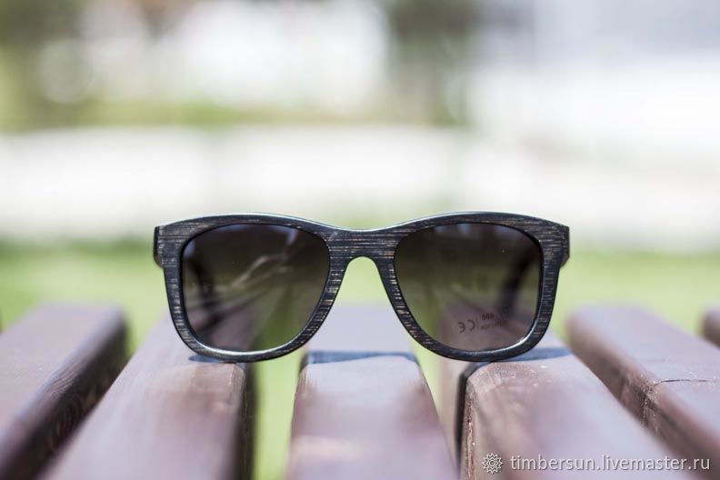 Jungle Grey by Woodys Деревянные солнцезащитные очки ручной работы
