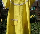 Платье-туника летнее из льна для девочки