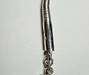 Серебрянный брелок в виде наконечника бормашинки