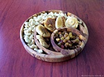 Тарелка из массива дерева. Для сухофруктов, орехов!