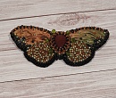 Брошь - Янтарная бабочка