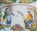 Керамика блюдо Виллерой Бох дача интерьер винтаж