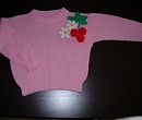 Пуловер для девочки 