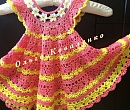 Платье для девочки вязаное крючком
