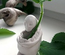 Фигурка глиняный человечек 