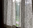 Легкие шторы из льняной вуали « Вечерний прованс»