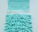 Вязаное ажурное платье 