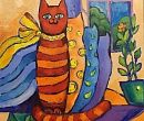 Картина « Красный кот»