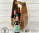 Ящик для пива на 4 бутылки
