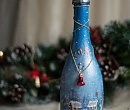 Декор новогоднего шампанского