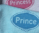 Для Принца и для Принцессы. Пара полотенец