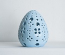 Керамическое яйцо (голубое)