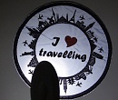 Светоотражающие нашивки чемодан Путешествия Trevel патч Подарок дочке
