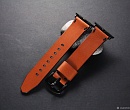 Кожаный ремешок для Apple Watch, оранжевый