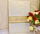 Интерьерная картина с золотом «Золотая жемчужина» объёмная абстракция