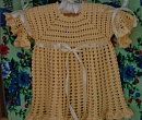 Вязаное крючком платье 