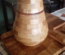 Ваза сегментная классика(Segment wooden vase)