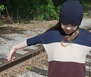Пуловер-оверсайз вязаный для девочки Hike