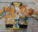Комплект Бомбер и футболка Симпсоны