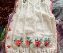 Платье вязаное для девочки